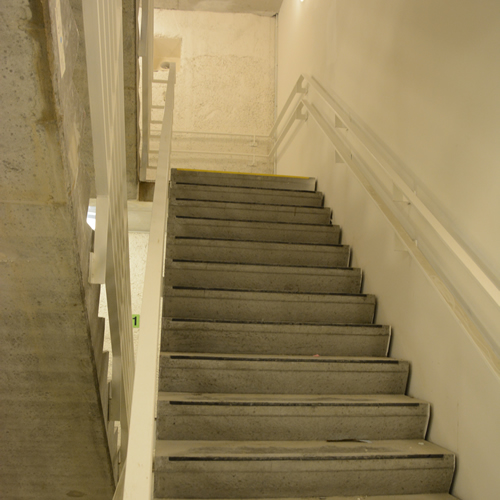 Escaliers droits